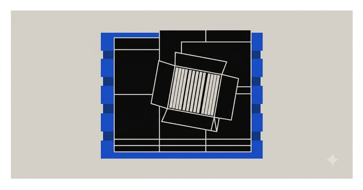 Stacked boxes of floor tile